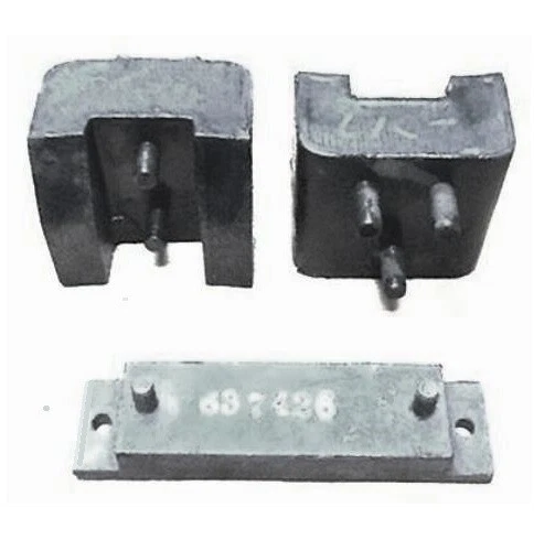 3-pc Set of Engine Mounts for 1935-1937 Plymouth & Dodge - Image 1 of 1