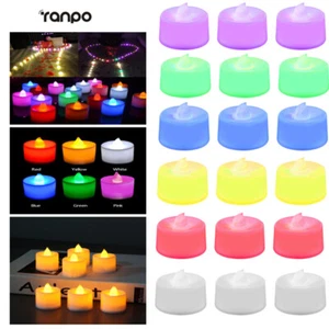 1x 12x LED Fake Candles Super Realistic Flameless Electronic Decor Light Lamp ST - Picture 1 of 16