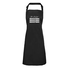 It's all about Basketball Mens Womens Apron
