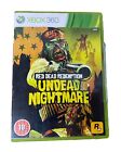 Microsoft Xbox 360 Red Dead Redemption Undead Nightmare with manual