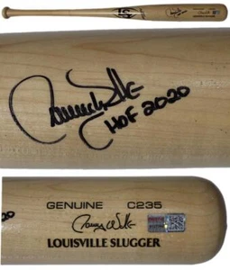 Larry Walker Signed Rockies Louisville Slugger Blonde Bat HOF Tristar 25974 - Picture 1 of 1