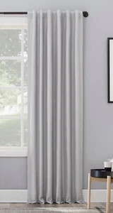 Sun Zero Evelina Faux Evelini Faux Silk Thermal Extreme 100% Blackout Back Tab - Picture 1 of 8