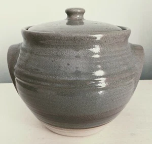 Haeger American Glazed Bean Pot, Cookie Jar and Lid #188 Circa 1993 - Picture 1 of 12
