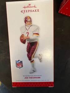 2013 Hallmark Ornament - Joe Theismann - Washington Redskins - NFL Football New - Picture 1 of 2
