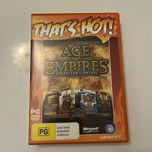 Age Of Empires Collectors Edition (PC, 2003) PC Game - FREE POST - Picture 1 of 3