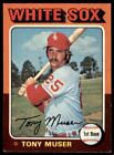 1975 Topps #348 Tony Muser Vg Chicago White Sox