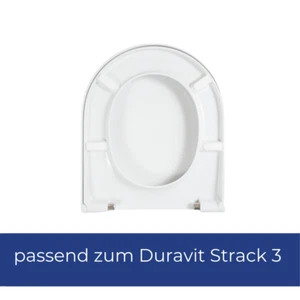 Homebad S3 SoftClose Premium Deckel / WC Sitz für Duravit Starck 3