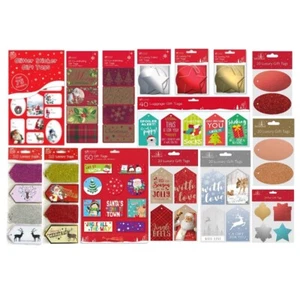 Colección de etiquetas de regalo de Navidad The Ultimate - muchos diseños, temas y colores - Imagen 1 de 14