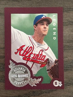 1996 E-XL E-Motion Greg Maddux #146 Atlanta Braves - Image 1 of 2