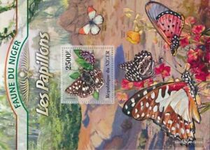 Niger Block 146 (kompl. Ausg.) postfrisch 2013 Schmetterlinge (Spialia spio)