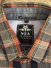 New Zealand Auckland Shirt Multi Check Long Sleeve Cotton Smart Casual Large
