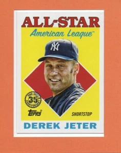 2023 Topps Series 2 #88AS-28 Derek Jeter 1988 Topps Baseball All-Stars Yankees - Picture 1 of 2