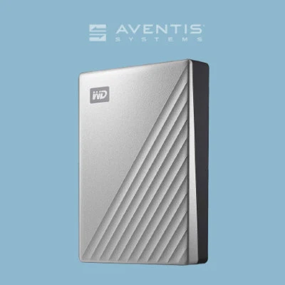 My Passport Ultra for Mac 4TB Silver Portable External Hard Drive - Image 1 of 2