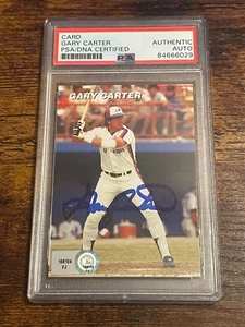 GARY CARTER signed auto autographed Card Fanfest 2010 MLB & PSA Authenticated - Picture 1 of 1