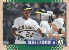 1995 Score Rickey Henderson 441 Athletics