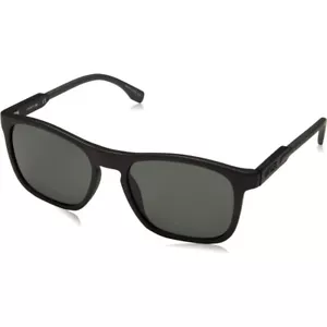 1 Stück neue Lacoste L604SNDG Sonnenbrille mattschwarz/grün 54-18-145 #621 - Bild 1 von 5