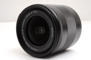 Canon EF-M 11-22 mm F/4-5.6 IS STM für EOS M schwarz Kamera Objektiv aus Japan - Bild 1 von 8