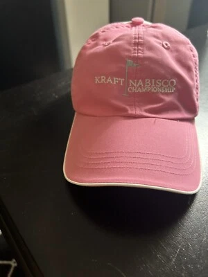   Gorra de béisbol de golf Kraft Nabisco Championship para damas - rosa talla S/M Foto 1 de 3