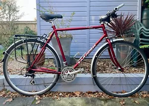 Saracen Skyline Super Tourist vintage 531 touring bicycle 24 speed metallic red - Picture 1 of 10