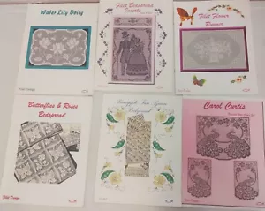 Crochet Yesterdazes Filet Design Booklets (6) Lot - Picture 1 of 7