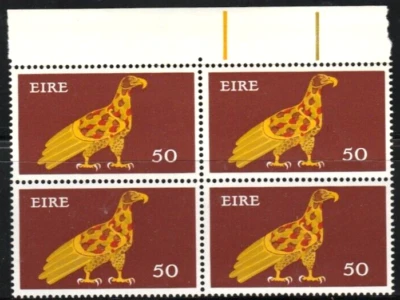 Bloque de estampillas Irlanda 1975 SC# 358 años 50 multi 'Águila' Foto 1 de 2