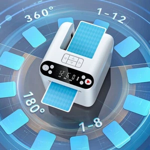 Automatic Card Dealer Machine 1-12 Players Poker Dealer 360° Rotating 3 Decks - Picture 1 of 9
