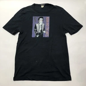 Vintage Adam & The Ants Glamhead Medium Black T Shirt Vtg Punk New Wave Band Tee - Picture 1 of 9