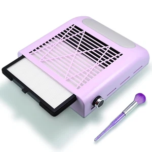Aspirador de polvo para uñas de gel acrílico, 80 W - Picture 1 of 12