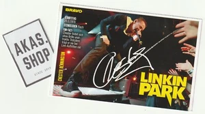 Linkin Park Chester/ Big Time Rush BRAVO 2013 Autograph Trading Card ULTRA RARE - Picture 1 of 2