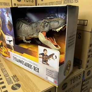 Jurassic World Dominion Super Colossal T-Rex Dinosaur free eating dinosaurs - Picture 1 of 13