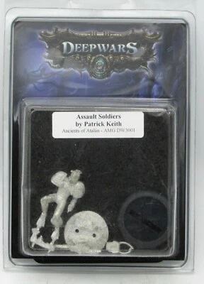 DeepWars DW3001 Assault Soldiers (Ancients of Atalán) Sea Marine Trooper Warrior - Image 1 of 4