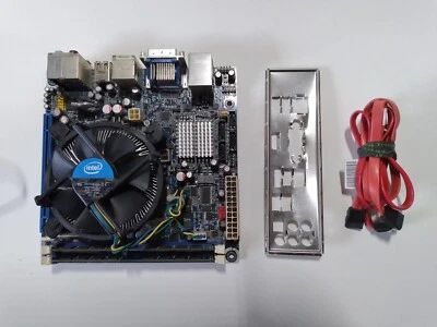 Intel desktop board DH57JG Motherboard w/i3-540@3.07, 4GB RAM, IO Shield #2111 - Image 1 of 4