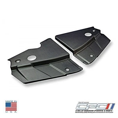 2005-2009 Ford Mustang V6,GT Radiator Extension Panels OEM look, Made in USA    - Image 1 of 4