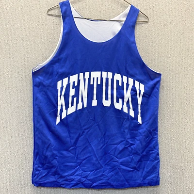 VTG Kentucky Wildcats UK Reversible Basketball Practice Jersey Mens Medium NCAA - Image 1 of 4