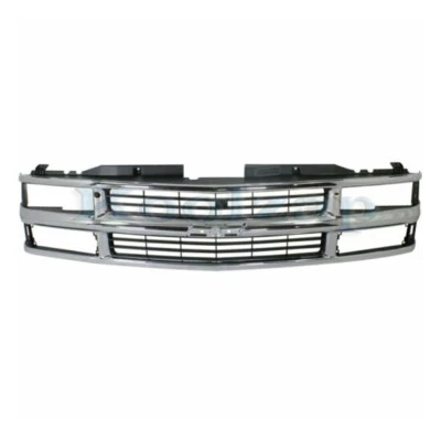 For 1994-1999 C1500 Suburban Front Center Grills Chrome Plastic 15981106 Q Foto 1 de 4
