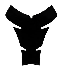 Almohadilla de depósito de motocicleta pegatina 3D - Uni negro lámina protectora de pintura protección de depósito: forma 4  - Imagen 1 de 7