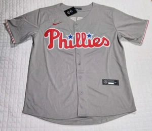 Bryce Harper #3 Philadelphia Phillies Stitched Jersey Gray Sz X-Large - Picture 1 of 4