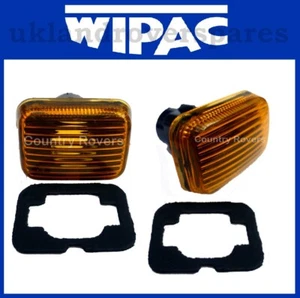 LAND ROVER DEFENDER AMBER SIDE REPEATER LAMPS - SIDE INDICATOR LAMPS - PRC9916 - Picture 1 of 5