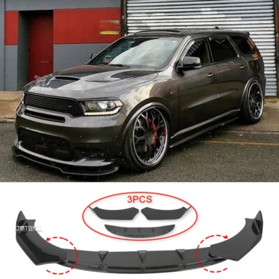 Car Front Bumper Chin Lip Splitter Spoiler Body Kits For Dodge Durango SXT R/T - Image 1 of 4