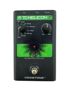 TC HELICON VoiceTone D1 Harmonizer Pedal 6621 Tested & Works - Picture 1 of 5
