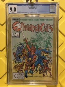 Thundercats #1 (Marvel Comics diciembre 1985) CGC 9,0 páginas blancas - Imagen 1 de 8
