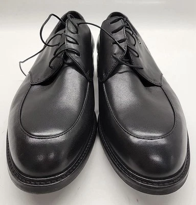 Callaway Dressy Golf Shoes Sz 10 Black Leather Need New Spikes New W/dust Bags - Image 1 of 4