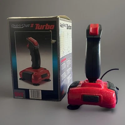 Nintendo NES QuickShot II 2 Turbo Classic Joysticks Controller in Box *FREE Post - Image 1 of 4