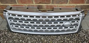 Genuine Land Rover Range Rover Vogue (L405) Front Grille - Silver - No Badge - Picture 1 of 4