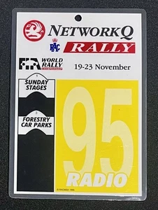 COLIN McRAE WINS WRC TITLE 🏆 SUBARU’s 1st CTOR TITLE 1995 Wales GB WRC Pass - Picture 1 of 7