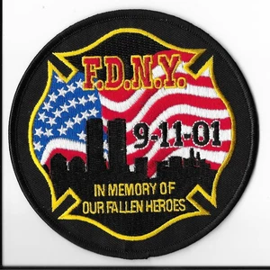 New York Fire Department (FDNY) 9-11-01 Patch V11 - Bild 1 von 2