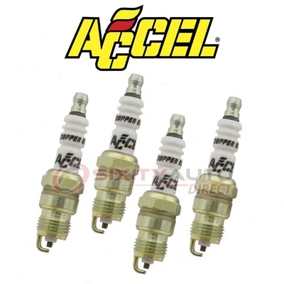 ACCEL Spark Plug for 1983-1988 Chevrolet S10 Blazer 2.0L 2.5L L4 - Ignition of Foto 1 de 4