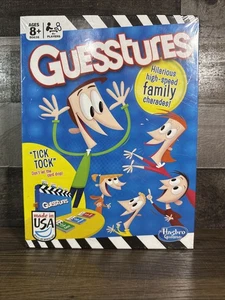 Guesstures / Brettspiel / Hilarious High-Speed Family Charades / Hasbro / Neu - Bild 1 von 4