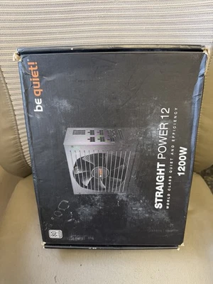 be quiet! Straight Power 12 1200W ATX Full Modular Power Supply 80+ Platinum PSU - Bild 1 von 2
