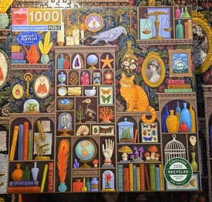 Eeboo Puzzle "Alchemist's Cabinet" 1000 Teile 23x23 KOMPLETT - Bild 1 von 2